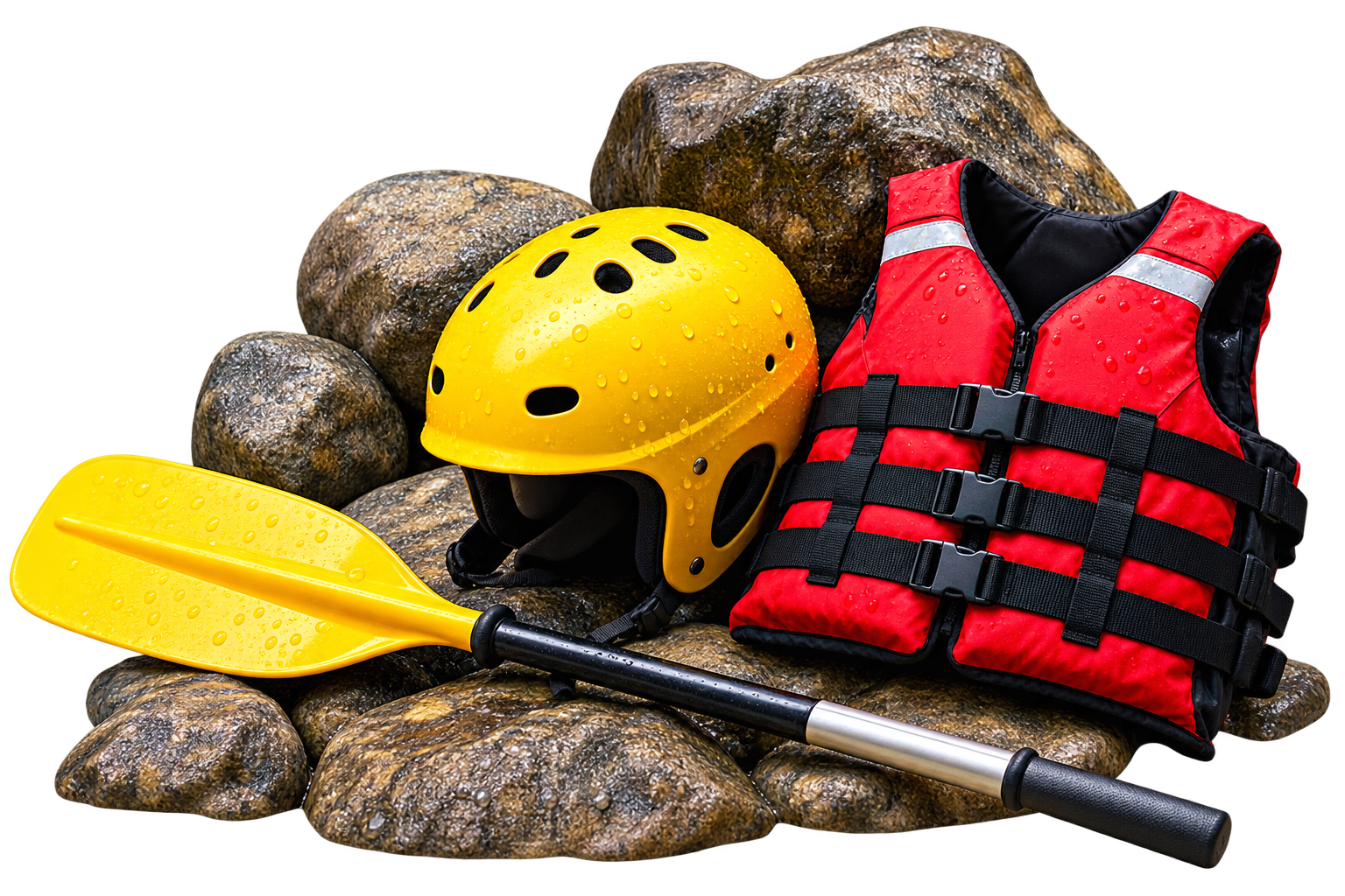 Rafting safety equipment